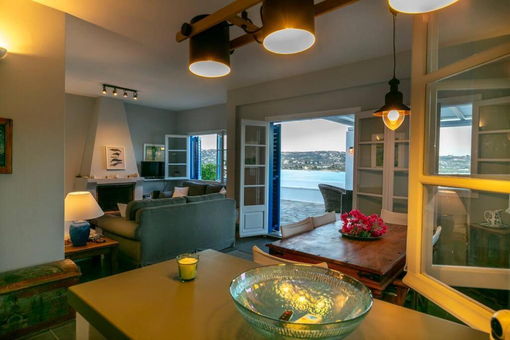 Retreat Villa By The Sea With Pool In Porto Heli Bagian luar foto